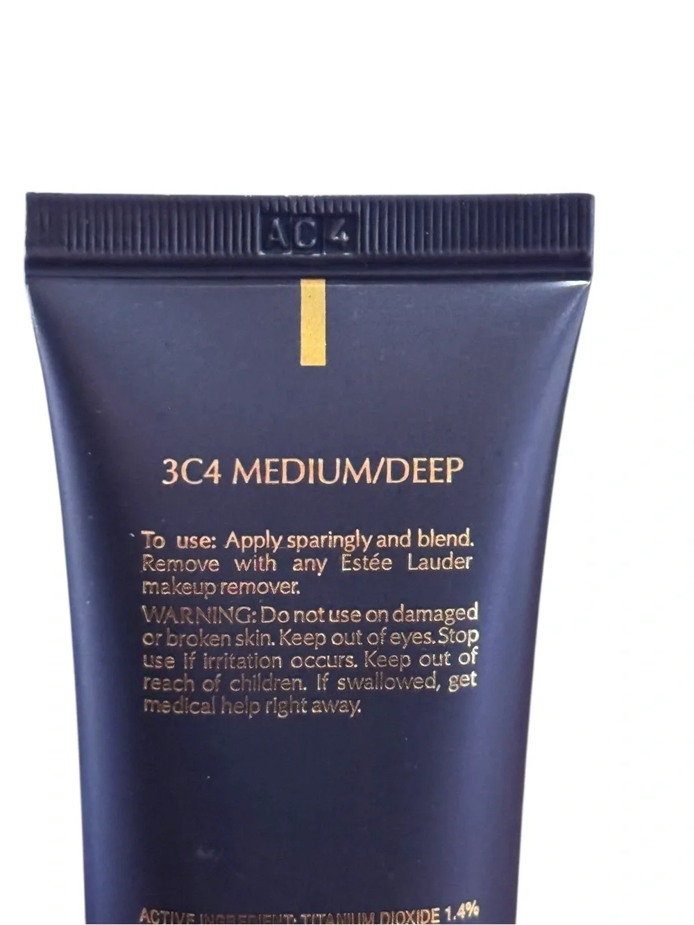 Estée Lauder Double Wear Maximum Coverage Foundation Shade 3C4 Med/Deep 1oz